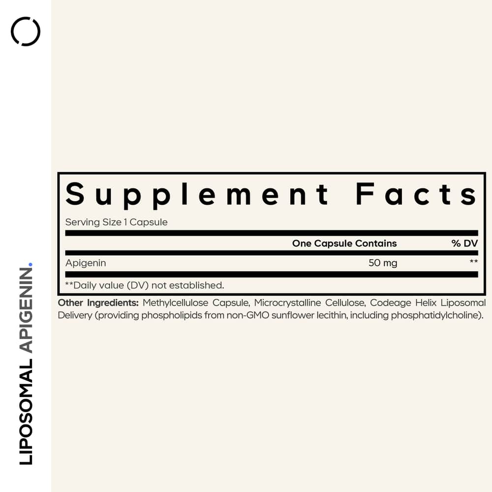 Sleep Stack - Apigenin + Glycine + L-Theanine Cocktail (Huberman)
