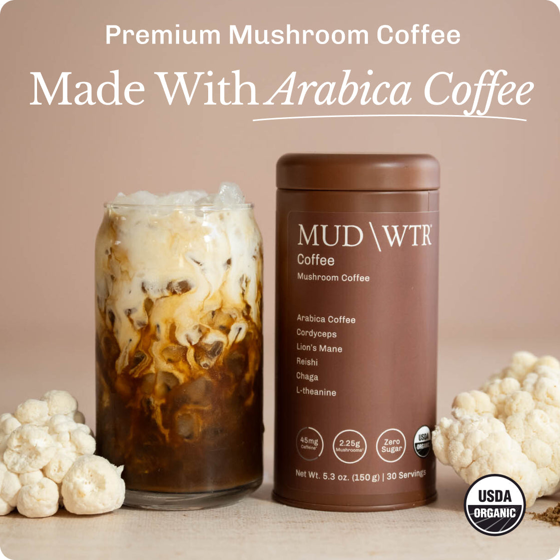 Mushroom Coffee - 6 Functional Mushrooms Instant Blend (30 Sticks)
