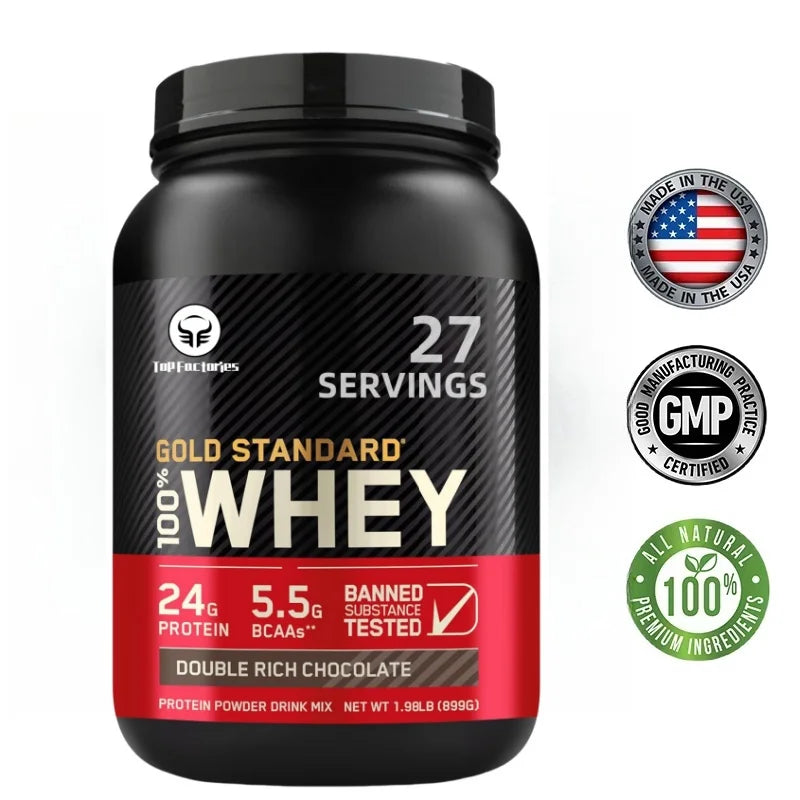 100% Whey Isolate Protein — 24g Protein, Lactose & Gluten Free