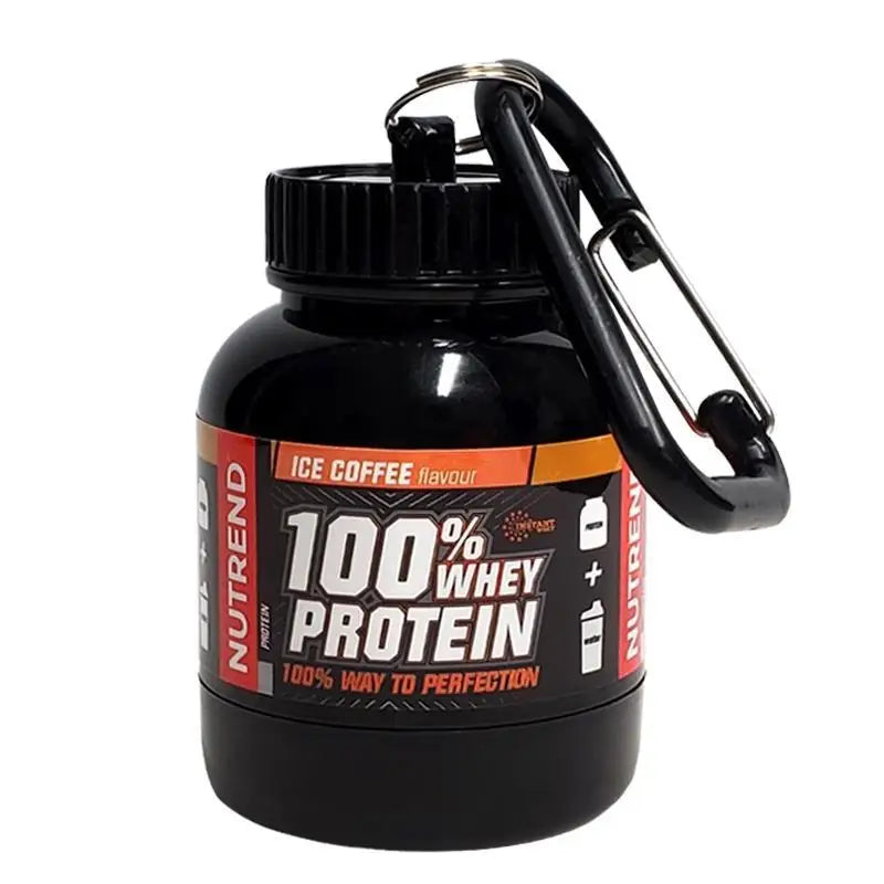 Portable Protein Powder Container — Leakproof 100/200ml Storage