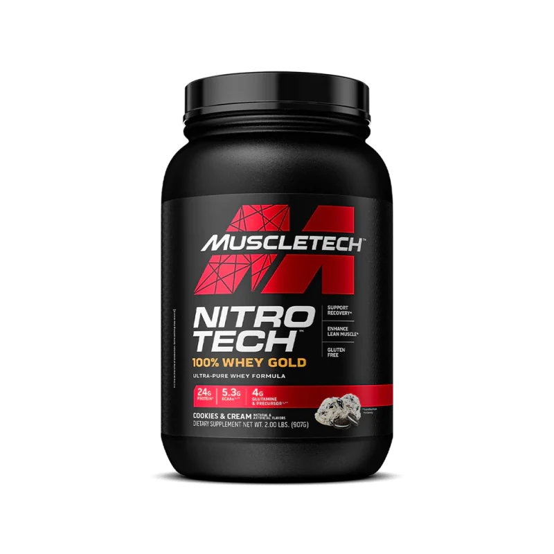 MuscleTech Nitro-Tech Whey Gold - Cookies & Cream 5.5lb